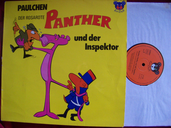 Cover Eva Godai / Eberhard Möbius - Paulchen Panther Und Der Inspektor (LP) Schallplatten Ankauf