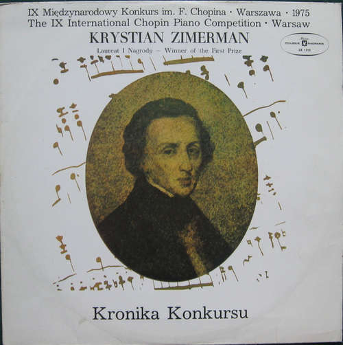 Cover Frédéric Chopin, Krystian Zimerman - IX Międzynarodowy Konkurs Im. F. Chopina • Warszawa • 1975 - Kronika Konkursu (LP) Schallplatten Ankauf