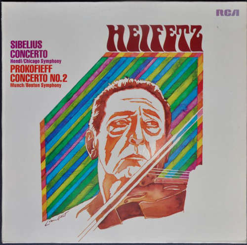 Cover Heifetz*, Sibelius*, Prokofieff* - Concerto / Concerto No. 2 (LP, Comp) Schallplatten Ankauf