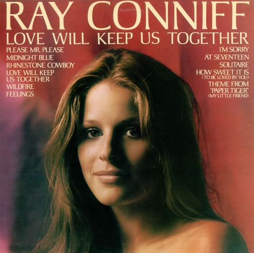 Cover Ray Conniff - Love Will Keep Us Together (LP) Schallplatten Ankauf