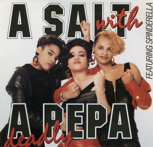Cover Salt 'N' Pepa - A Salt With A Deadly Pepa (LP, Album) Schallplatten Ankauf
