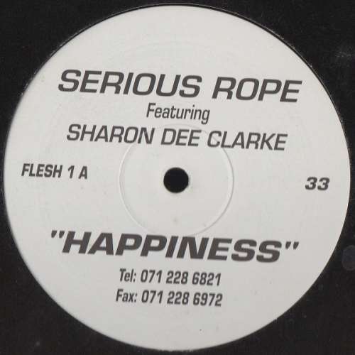 Cover Serious Rope Featuring Sharon Dee Clarke - Happiness (12) Schallplatten Ankauf