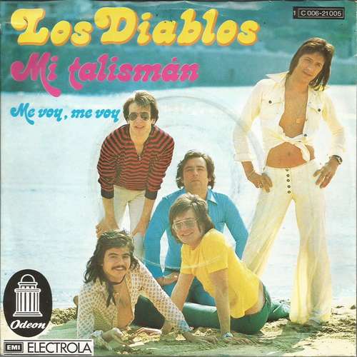 Cover Los Diablos (2) - Mi Talismán  / Me Voy, Me Voy (7, Single) Schallplatten Ankauf