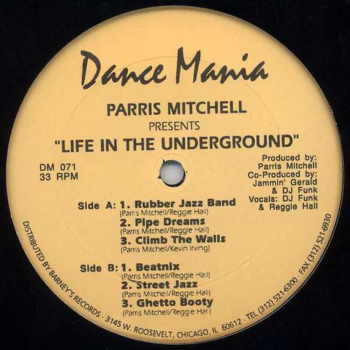 Cover Parris Mitchell - Life In The Underground (2x12, Album) Schallplatten Ankauf