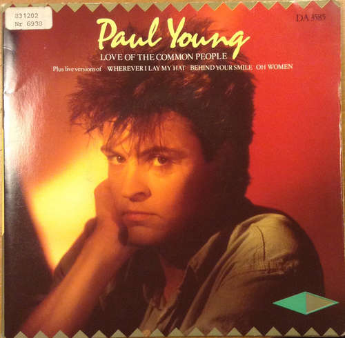 Cover Paul Young - Love Of The Common People (2x7, Single, Gat) Schallplatten Ankauf