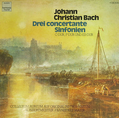 Cover Johann Christian Bach, Collegium Aureum, Franzjosef Maier - Drei Concertante Sinfonien (C-Dur, F-Dur Und Es-Dur) (LP, Album) Schallplatten Ankauf