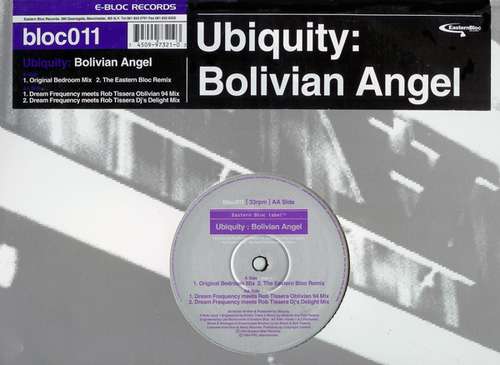 Cover Ubiquity - Bolivian Angel (12) Schallplatten Ankauf