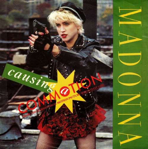Cover Madonna - Causing A Commotion (7, Single) Schallplatten Ankauf