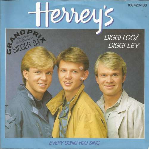 Cover Herrey's* - Diggi Loo / Diggi Ley (7, Single) Schallplatten Ankauf