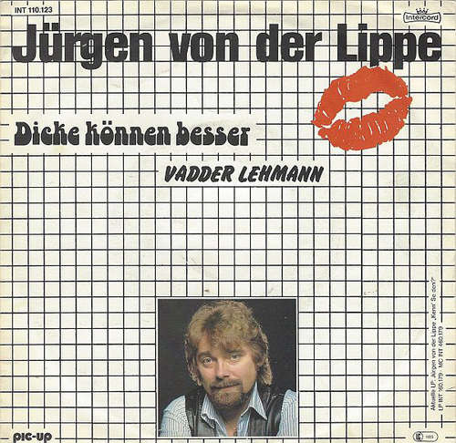 Bild Jürgen Von Der Lippe - Dicke Können Besser (7, Single) Schallplatten Ankauf