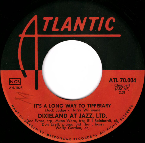 Cover Dixieland At Jazz Ltd. - It's A Long Way To Tipperary (7) Schallplatten Ankauf