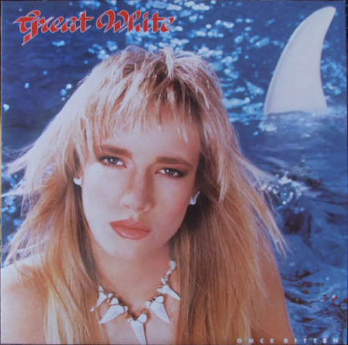 Cover Great White - Once Bitten (LP, Album) Schallplatten Ankauf