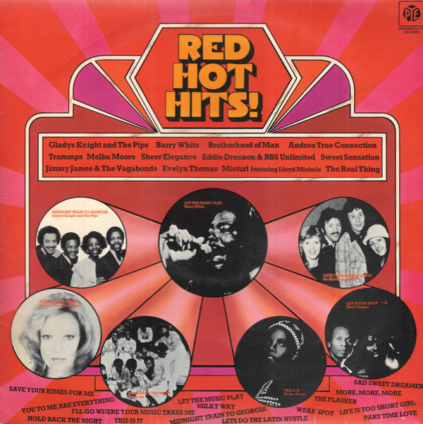 Cover Various - Red Hot Hits (LP, Comp, Red) Schallplatten Ankauf