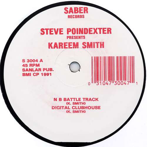 Cover Steve Poindexter Presents Kareem Smith - N B Battle Track (12) Schallplatten Ankauf