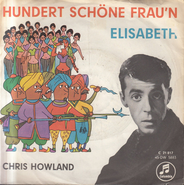 Cover Chris Howland - Hundert Schöne Frau'n / Elisabeth (7, Single) Schallplatten Ankauf