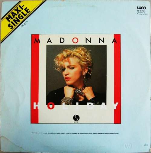 Cover Madonna - Holiday (12, Maxi) Schallplatten Ankauf