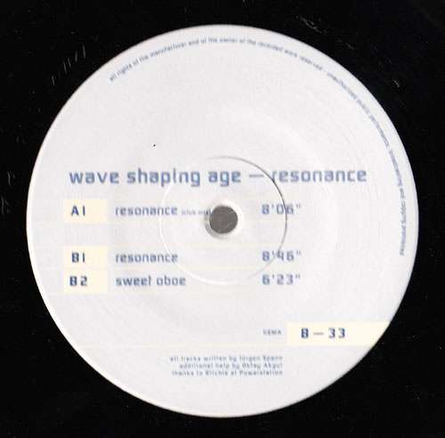 Cover Wave Shaping Age - Resonance (12) Schallplatten Ankauf