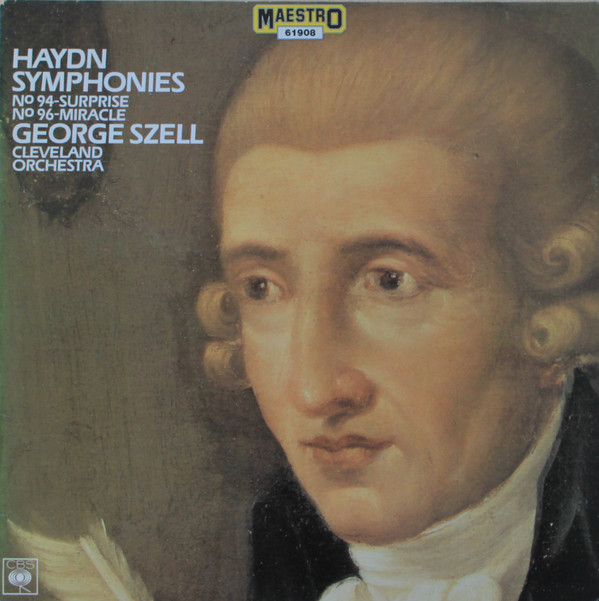 Cover Haydn*, George Szell, Cleveland Orchestra* - Symphonies No 94-Surprise / No 96-Miracle (LP, Comp) Schallplatten Ankauf