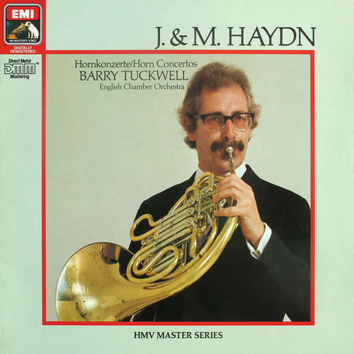 Cover J.* & M. Haydn* / Barry Tuckwell & English Chamber Orchestra - Hornkonzerte / Horn Concertos (LP, Album, RE, RM) Schallplatten Ankauf