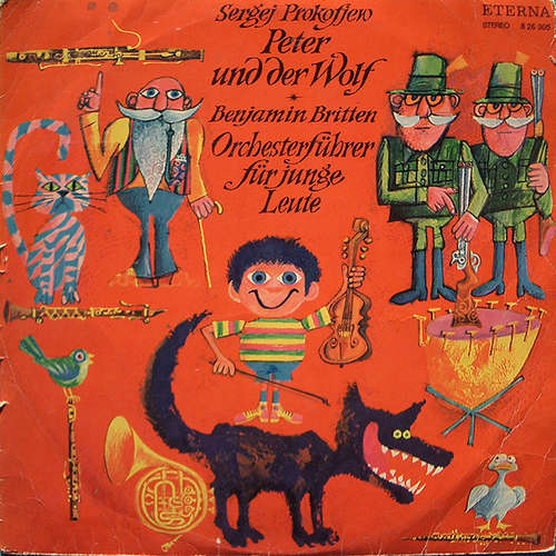 Cover Sergej Prokofjew* / Benjamin Britten - Peter Und Der Wolf / Orchesterführer Für Junge Leute (LP) Schallplatten Ankauf
