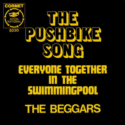 Cover The Beggars (2) - The Pushbike Song (7, Single) Schallplatten Ankauf