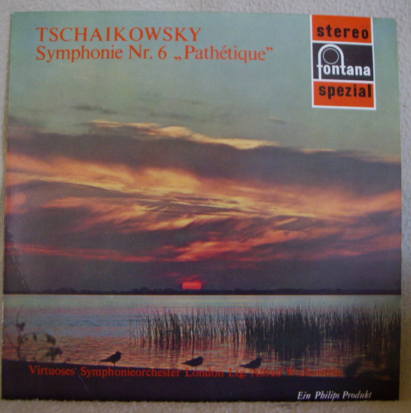 Cover Tschaikowsky*, Alfred Wallenstein, Virtuoses Symphonieorchester London* - Symphonie Nr. 6 „Pathétique“ (LP, Album) Schallplatten Ankauf