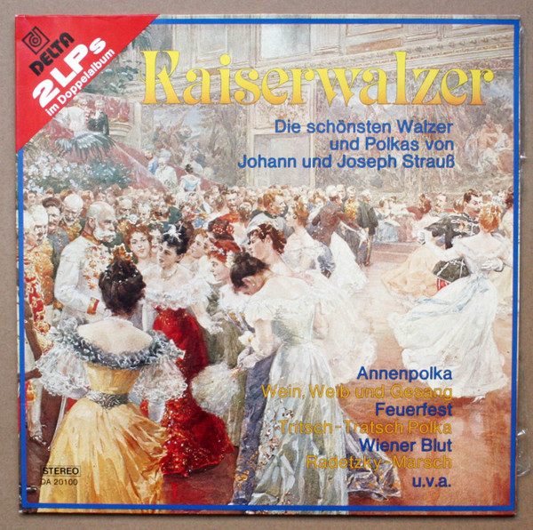 Bild Johann Strauss Jr. - Kaiserwalzer (2xLP, Album) Schallplatten Ankauf