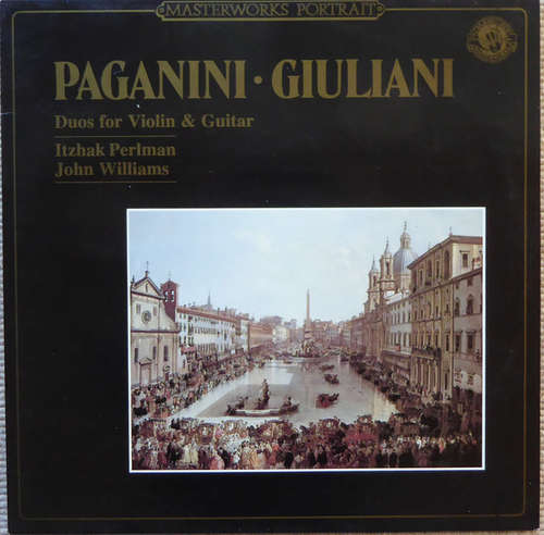 Cover Paganini* • Giuliani* - Itzhak Perlman & John Williams (7) - Duo's For Violin & Guitar (LP, Album, RE) Schallplatten Ankauf