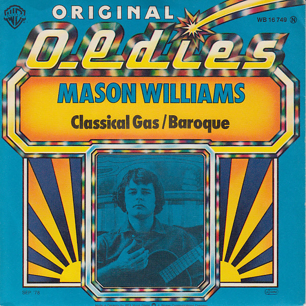 Cover Mason Williams - Classical Gas / Baroque (7, Single) Schallplatten Ankauf