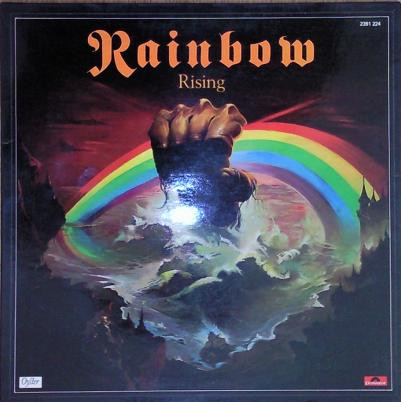 Cover Rainbow - Rising (LP, Album, RE, Gat) Schallplatten Ankauf