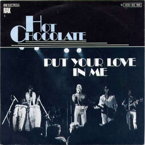 Cover Hot Chocolate - Put Your Love In Me (7, Single) Schallplatten Ankauf