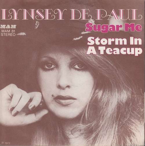 Cover Lynsey De Paul - Sugar Me / Storm In A Teacup (7, Single) Schallplatten Ankauf