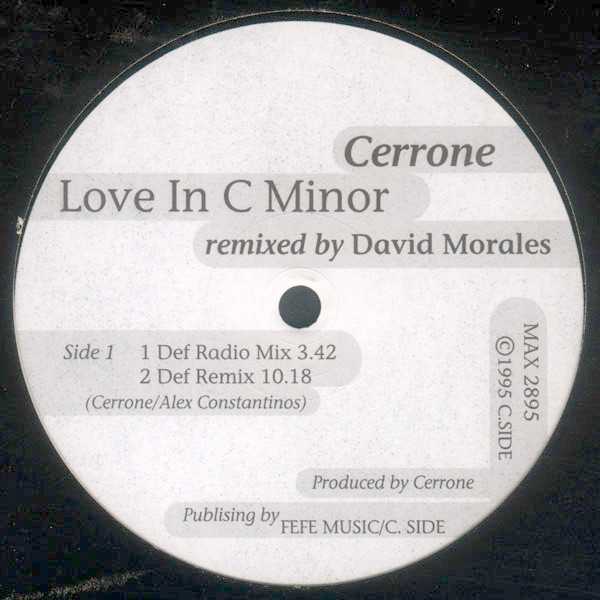 Cover Cerrone - Love In C Minor (Remixed By David Morales) (12) Schallplatten Ankauf