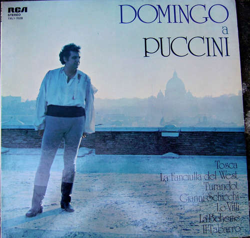 Cover Placido Domingo - Domingo a Puccini (LP) Schallplatten Ankauf