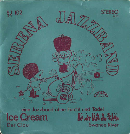 Cover Serena Jazzband - Ice Cream (7, EP) Schallplatten Ankauf