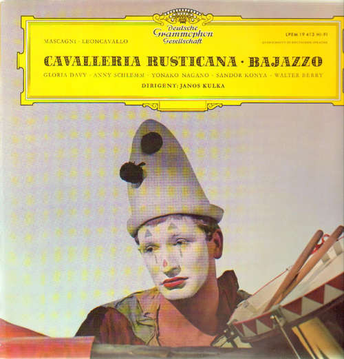 Bild Mascagni* - Leoncavallo* - Cavalleria Rusticana - Der Bajazzo (LP, Mono) Schallplatten Ankauf