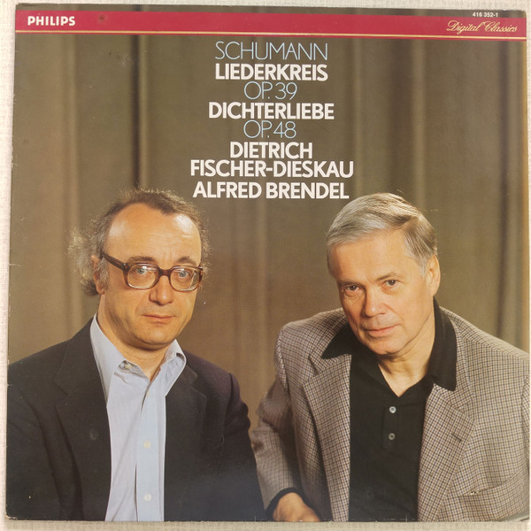 Cover Robert Schumann, Dietrich Fischer-Dieskau, Alfred Brendel - Liederkreis Op. 39 / Dichterliebe Op. 48 (LP, Album) Schallplatten Ankauf