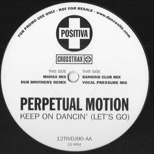 Bild Perpetual Motion - Keep On Dancin' (Let's Go) (12, Promo) Schallplatten Ankauf