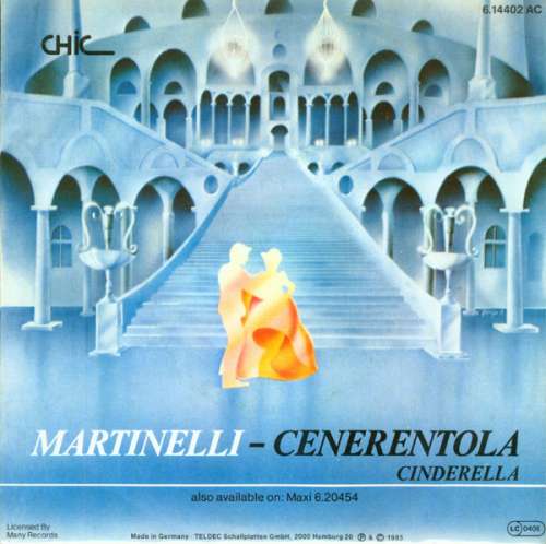 Cover Martinelli - Cenerentola (Cinderella) (7, Single) Schallplatten Ankauf
