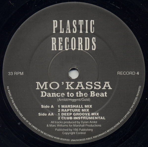Cover Mo'Kassa - Dance To The Beat (12) Schallplatten Ankauf