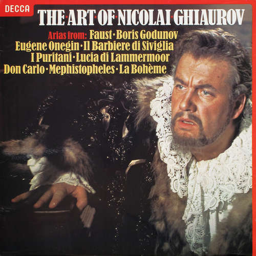 Cover Nicolai Ghiaurov - The Art Of Nicolai Ghiaurov (LP, Comp) Schallplatten Ankauf