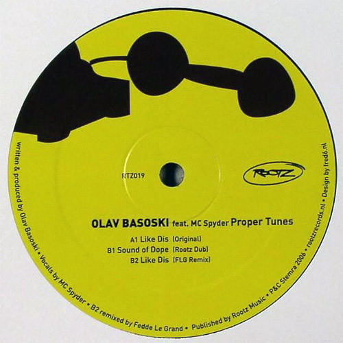 Cover Olav Basoski - Proper Tunes (12) Schallplatten Ankauf