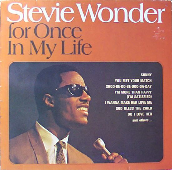 Cover Stevie Wonder - For Once In My Life (LP, Album, RE) Schallplatten Ankauf