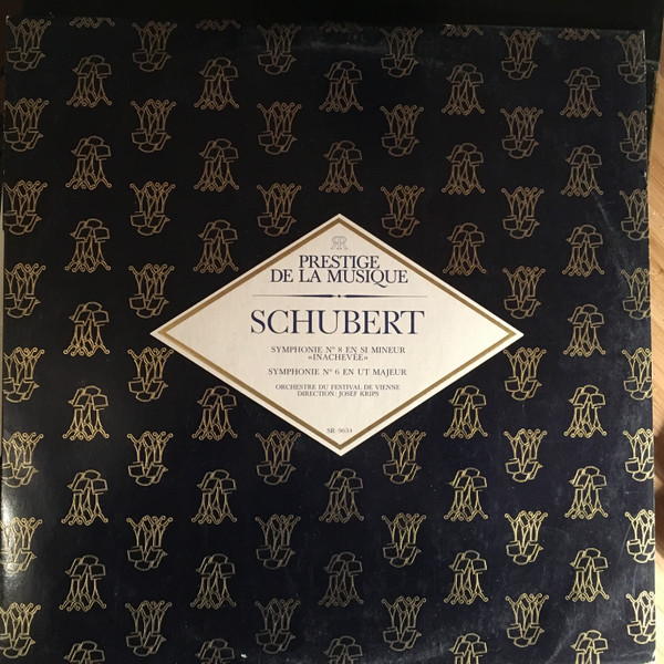 Cover Schubert*, Orchestre du Festival de Vienne*, Josef Krips - Symphonie Nr. 6 Und 8 (LP) Schallplatten Ankauf