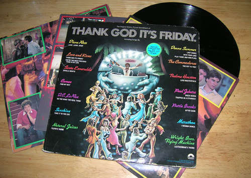 Cover Various - Thank God It's Friday (2xLP + 12) Schallplatten Ankauf