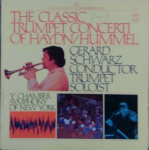 Cover Haydn* / Hummel* - Gerard Schwarz, Y Chamber Symphony Of New York* - The Classic Trumpet Concerti Of Haydn / Hummel (LP, Album, Gat) Schallplatten Ankauf