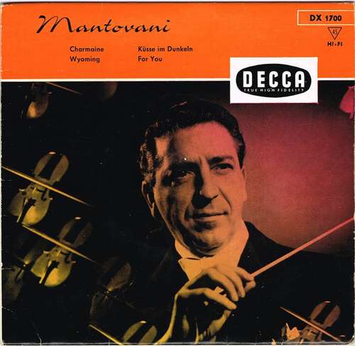 Cover Mantovani And His Orchestra - Charmaine / Wyoming (7, EP) Schallplatten Ankauf