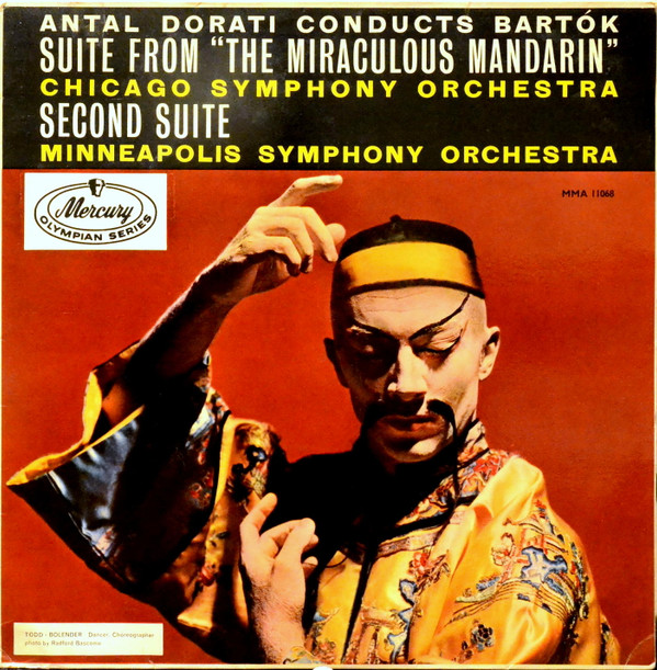 Cover Bartók* / Antal Dorati - Miraculous Mandarin Suite / Hungarian Sketches / Roumanian Dances (LP, Mono) Schallplatten Ankauf
