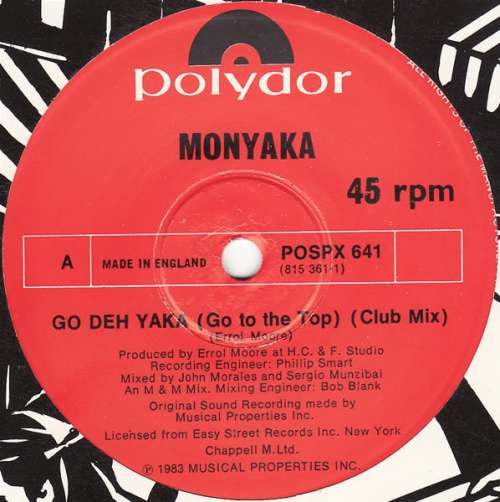 Cover Monyaka - Go Deh Yaka (12, Single) Schallplatten Ankauf