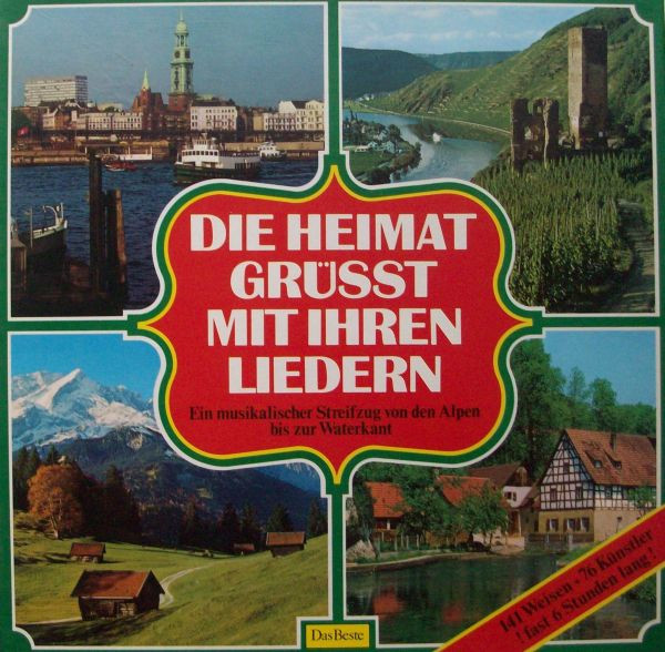 Bild Various - Die Heimat Grüsst Mit Ihren Liedern (8xLP, Comp + Box) Schallplatten Ankauf